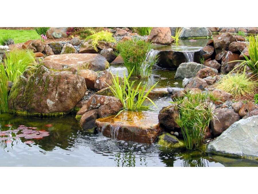 Aquacalix Peyzaj Biyolojik gölet havuz kurulumları, tasarımsal behçe düzenlemeleri, Yapay Şelale tasarım ve kurulumları, Süs havuzu yapımı ve kurulumu konus