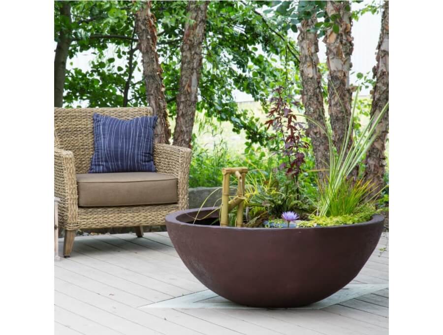 Aquacalix Peyzaj Biyolojik gölet havuz kurulumları, tasarımsal behçe düzenlemeleri, Yapay Şelale tasarım ve kurulumları, Süs havuzu yapımı ve kurulumu konus